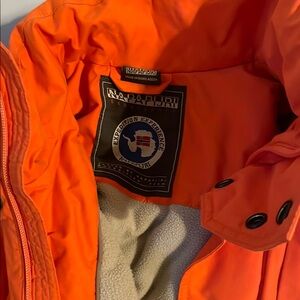 Napapijri Vibrant Orange Outerwear